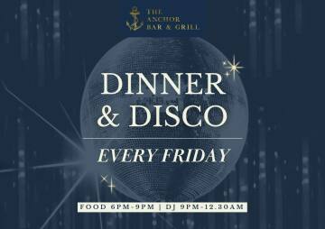 Friday Night Dinner and Disco