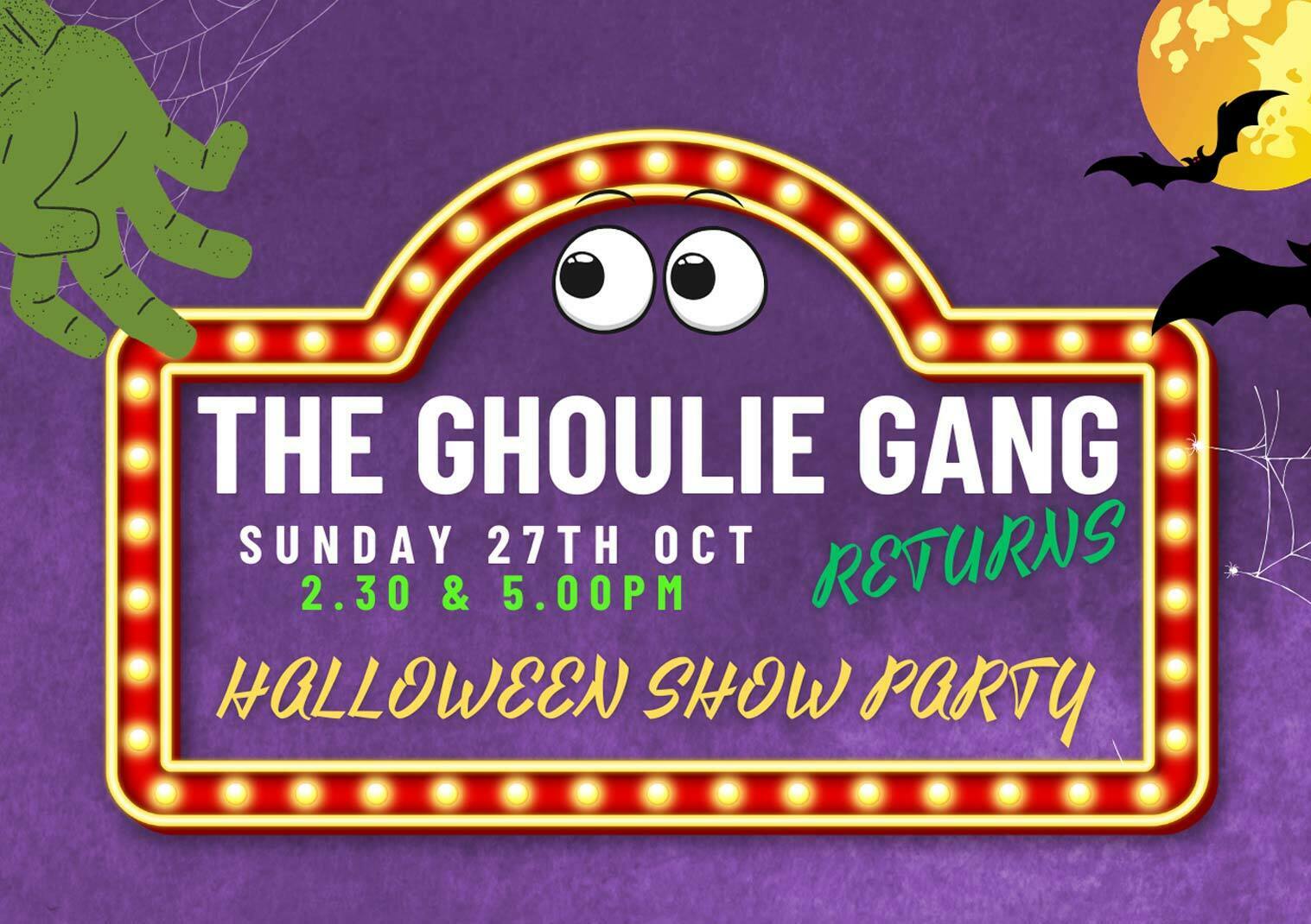 25% off HALLOWEEN Ghoulie Gang Show at Radisson Blu Waterfront Hotel