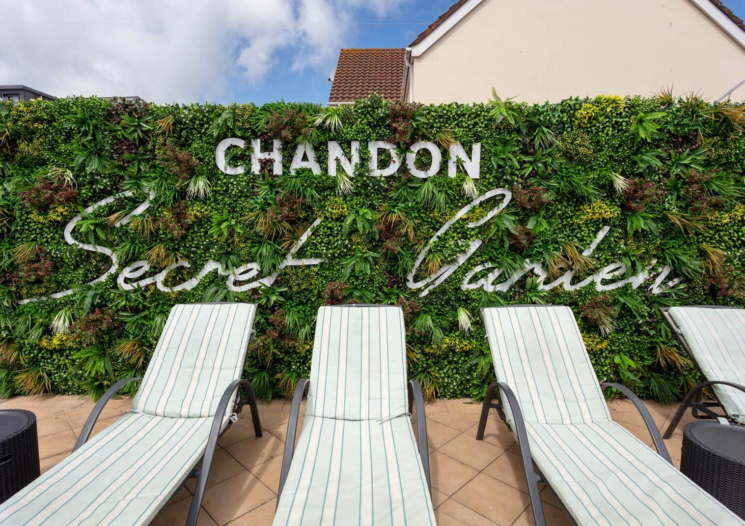 25% off Sunny Sip at The Savoy’s Chandon Secret Garden