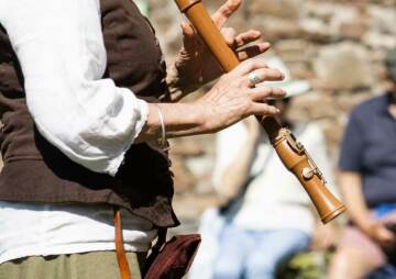 Medieval Musicians at Mont Orgueil