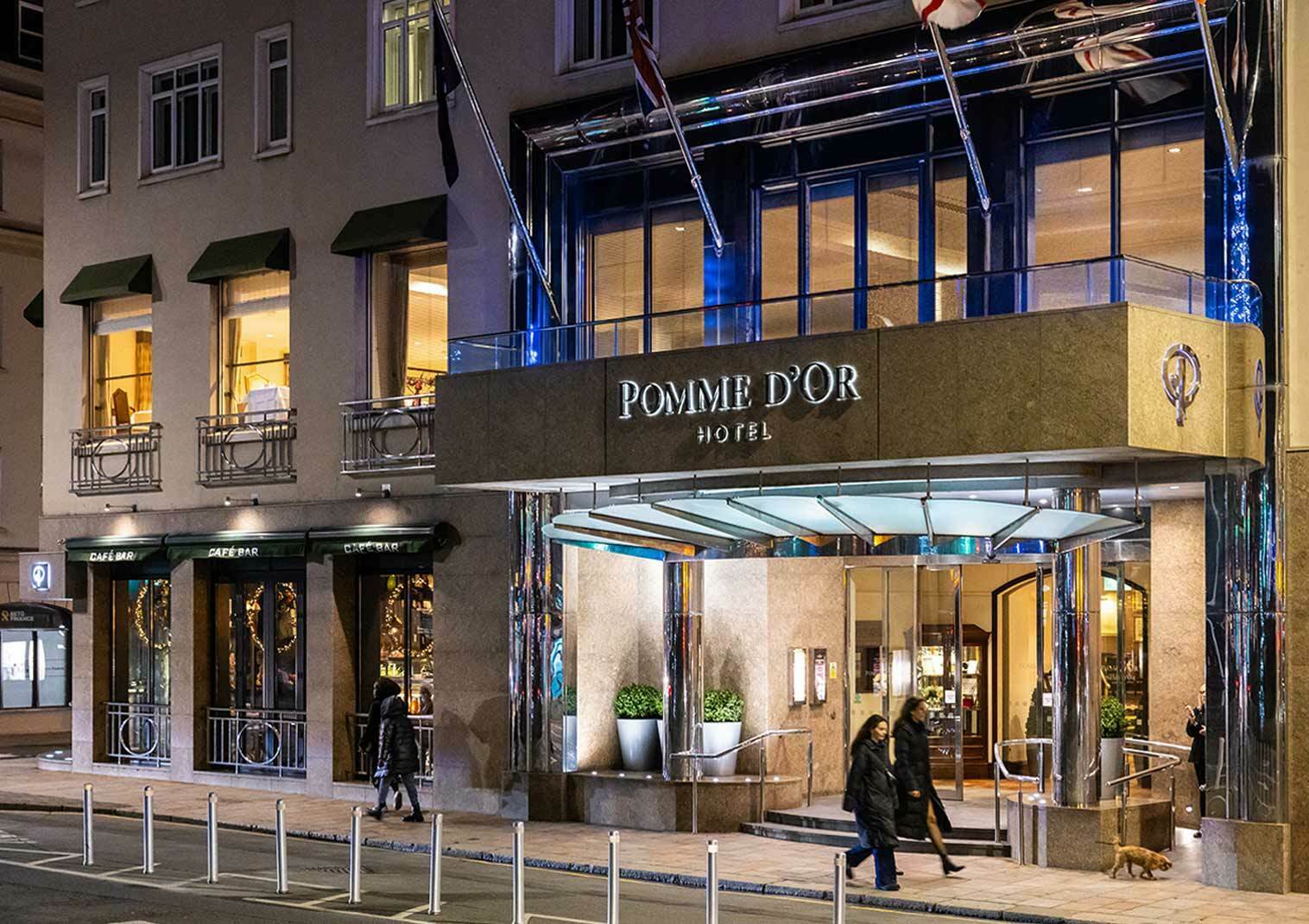 33% Off Overnight Staycation for 2 at The Pomme d’Or Hotel