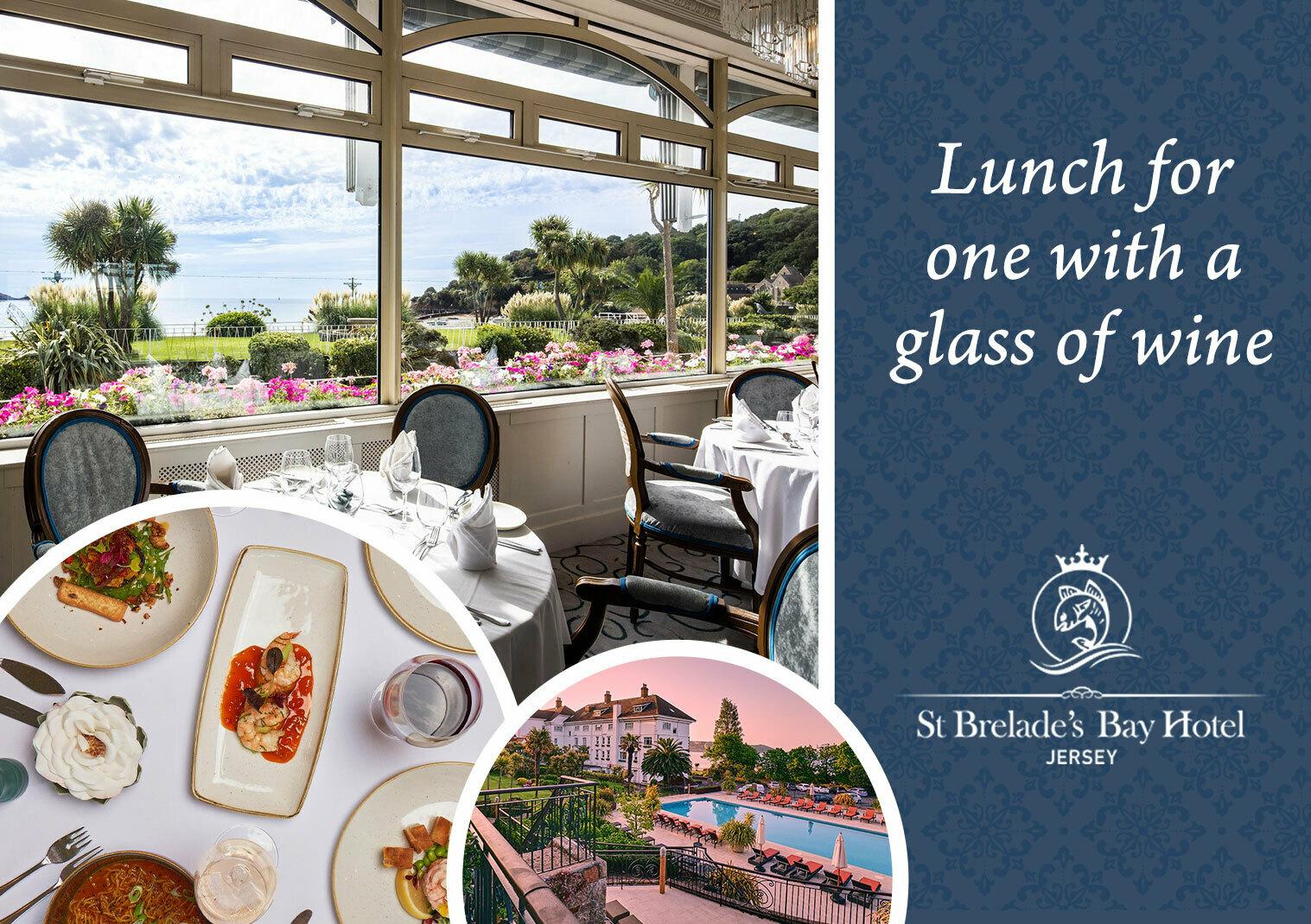 St Brelade’s Bay Hotel 22% Off 3 Course Set Menu Lunch