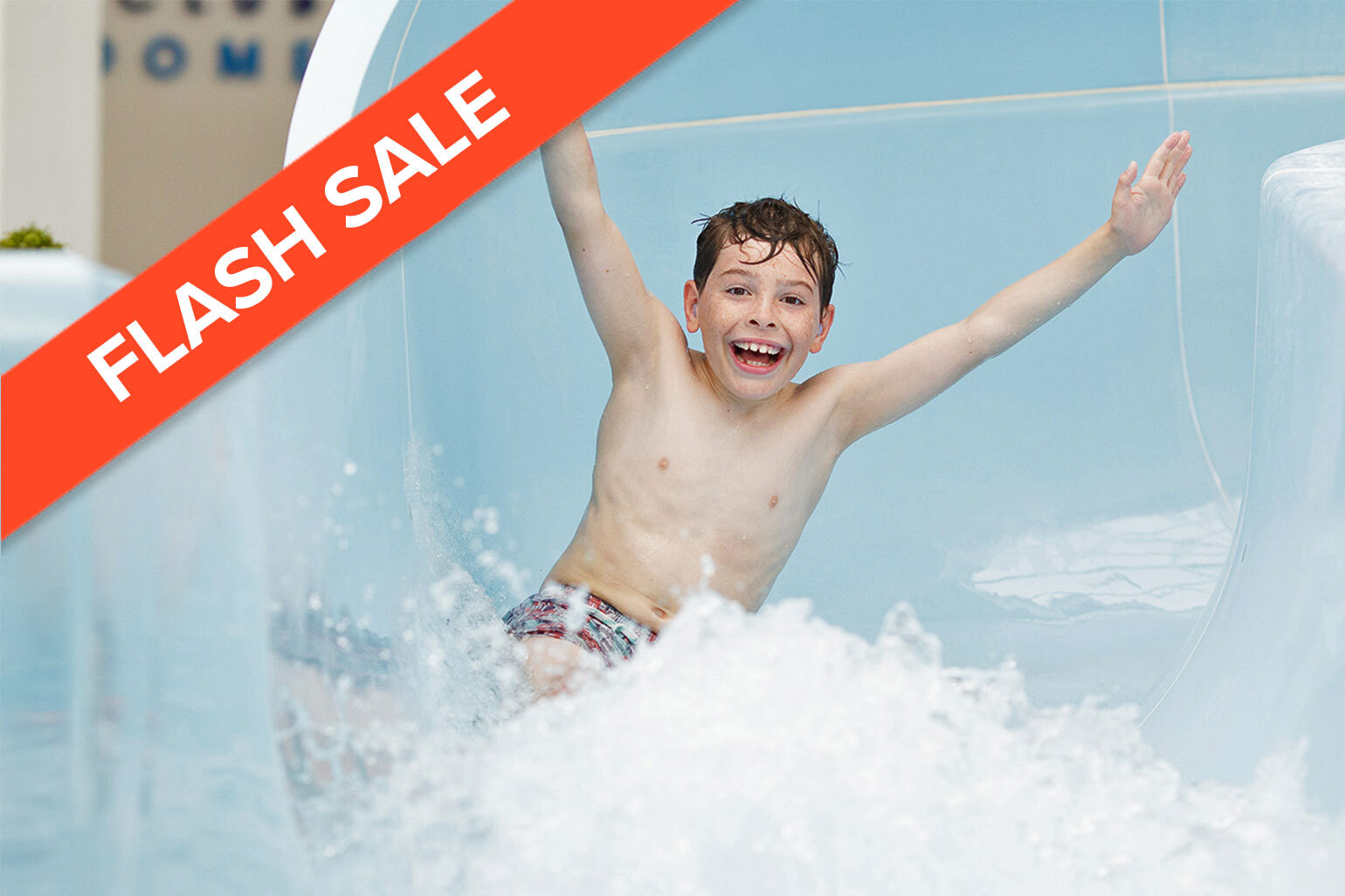 The Merton Aquadome Splash Flash Sale