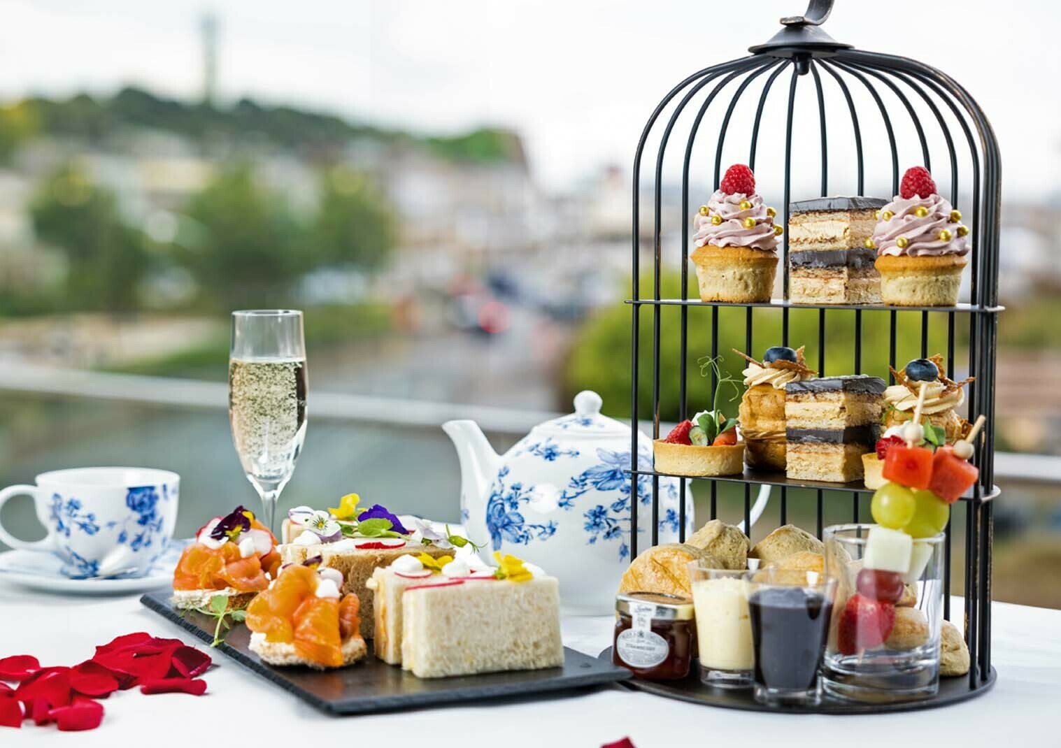 The Pomme d’Or Hotel 41% off a Valentine’s Prosecco Afternoon Tea