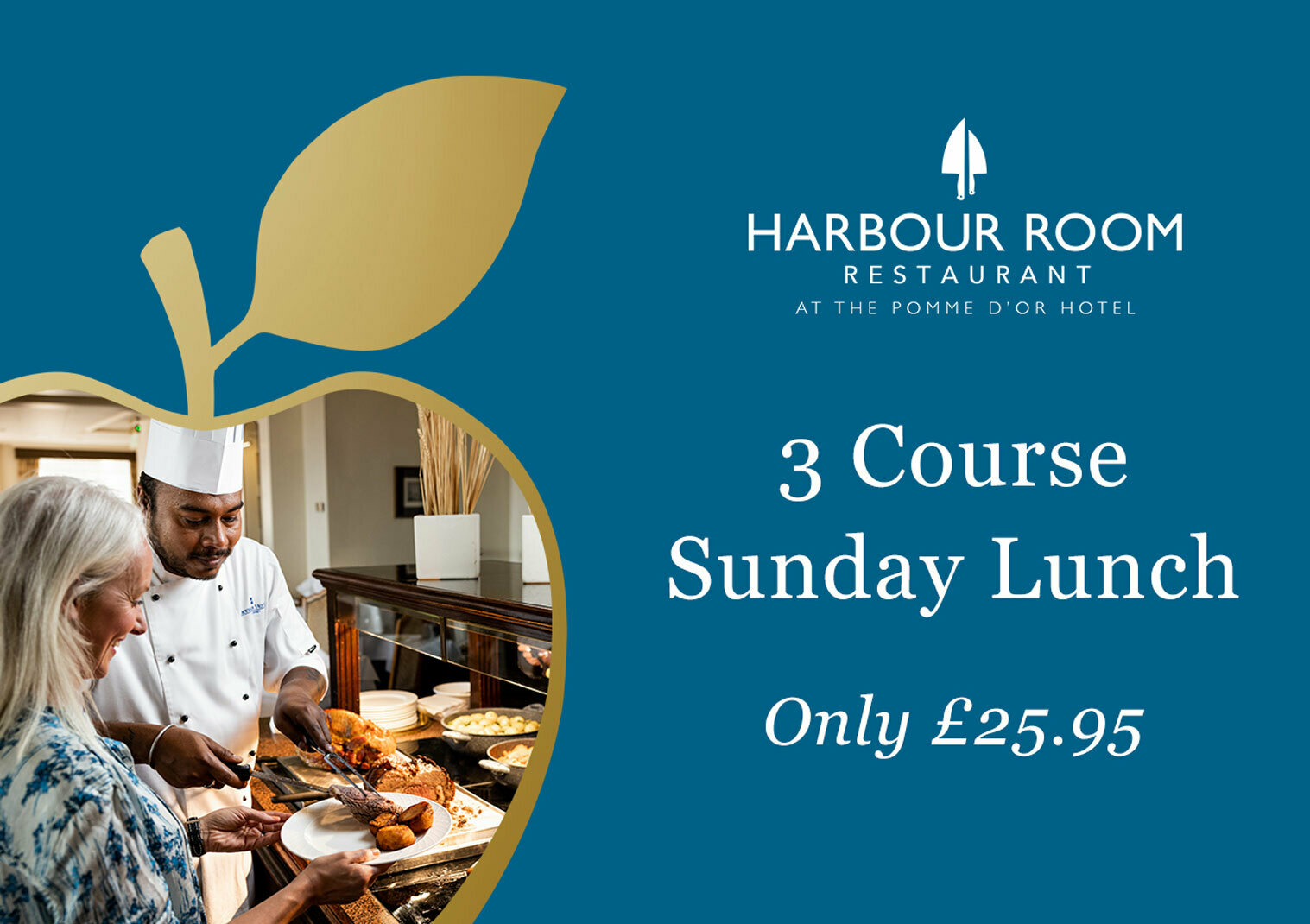 The Pomme d’Or Hotel 32% off a 3 Course Sunday Lunch