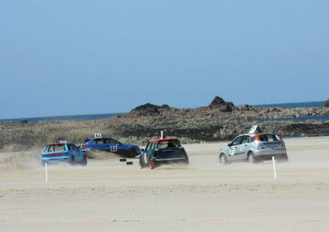 Sand Racing at St. Ouen’s Bay