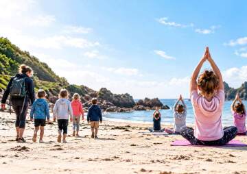 Family Event: Seaside Ramble and Beach Yoga with Little Beans Yoga