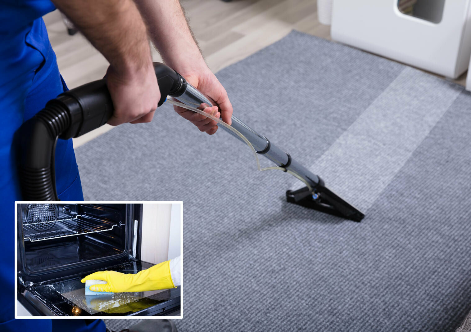 35% off CJ Cleaning Solutions Carpet and Oven Cleaning Special