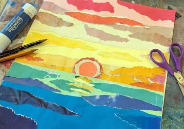 Family Waste-Free Workshop: Seaside Collages with Jamie Willow