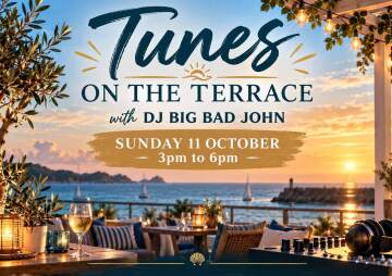 Tunes on the Terrace with DJ Big Bad John