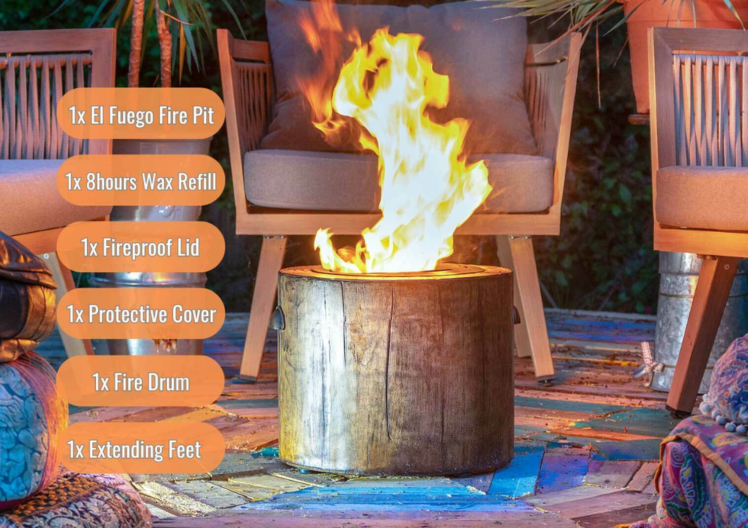 42% off a Eco-Friendly Fire Pit With Ant & Decks