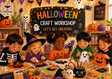 Halloween Workshop + Short Movie