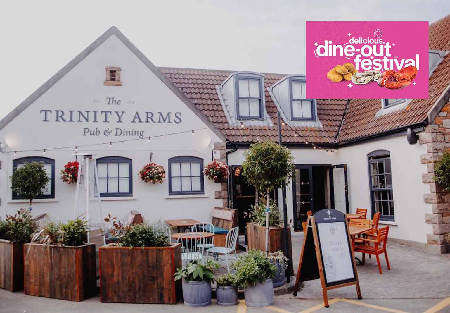 Trinity Arm's special menu for the Delicious Jersey Dine-Out Festival