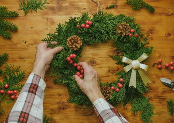 Christmas Wreath Workshop