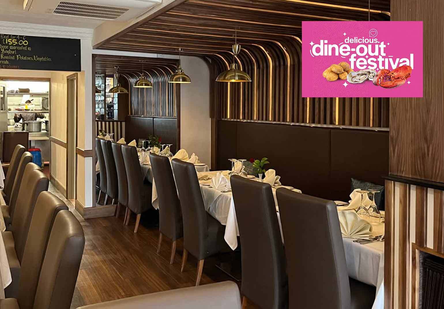 Café Spice Restaurant's special menu for the Delicious Jersey Dine-Out Festival