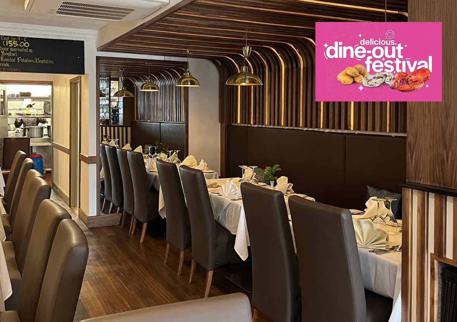 Café Spice Restaurant's special menu for the Delicious Jersey Dine-Out Festival