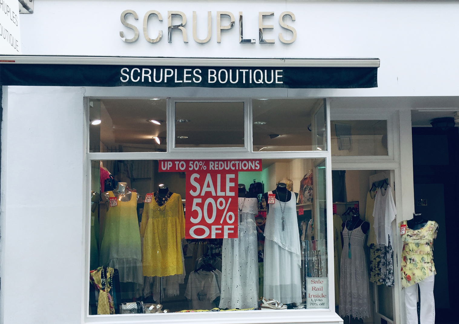 Scruples Boutique - up to 50% Sale