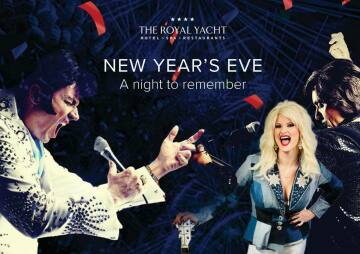 New Year’s Eve Gala Dinner at The Royal Yacht