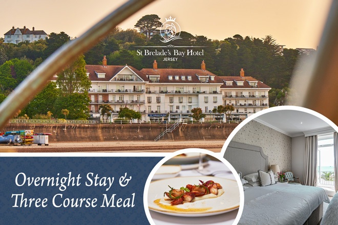 Up to 58% off Overnight Staycation For 2 at St Brelade’s Bay Hotel