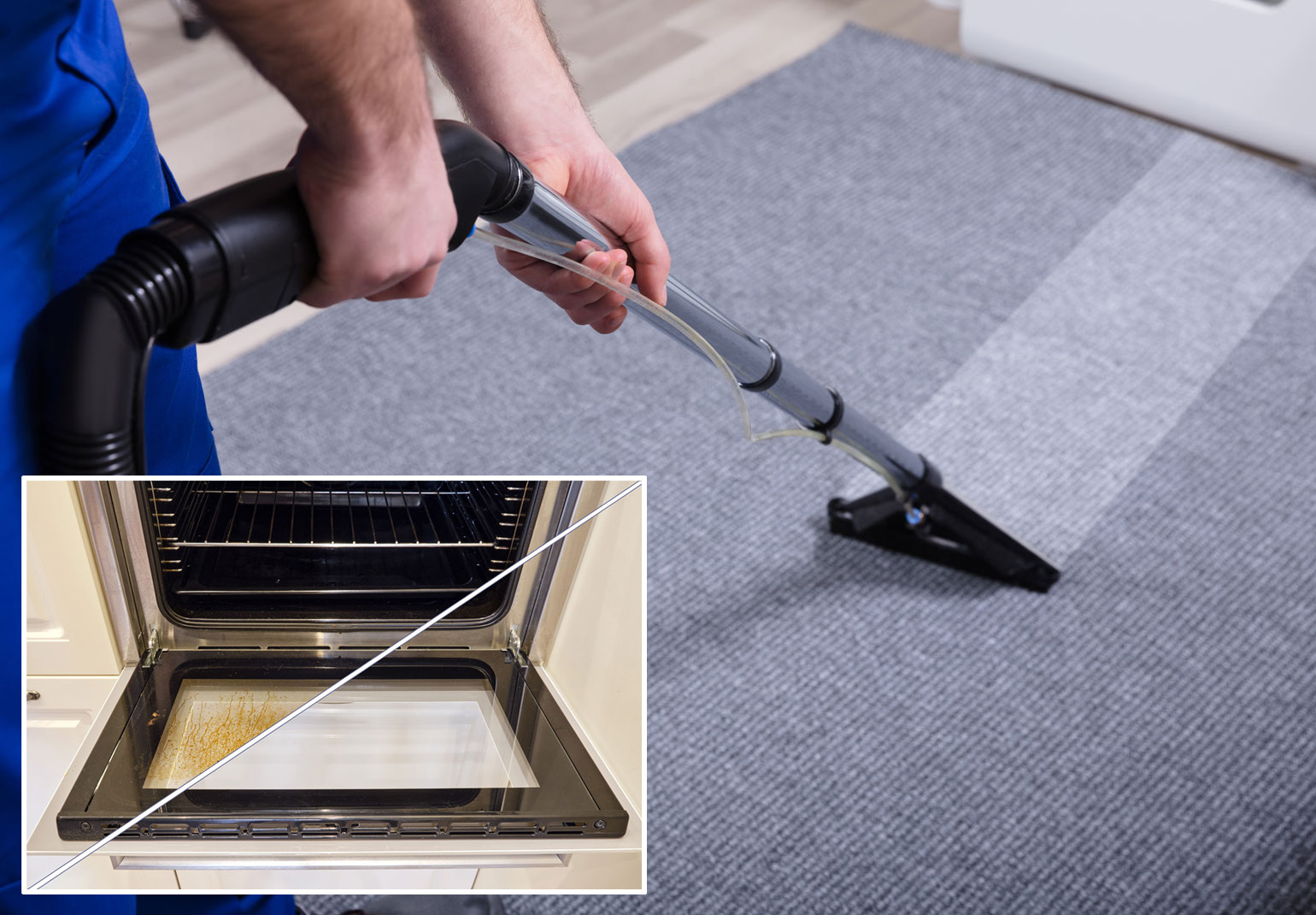 35% off CJ Cleaning's Carpet and Oven Cleaning Special