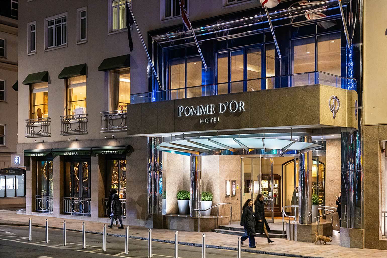 38% Off Overnight Staycation for 2 at The Pomme d’Or Hotel