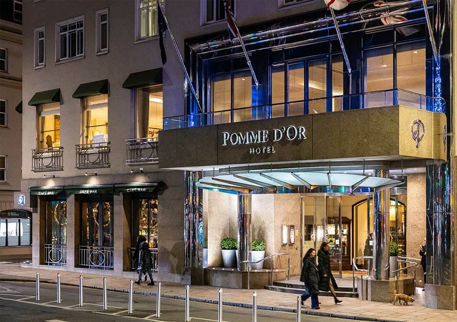 38% Off Overnight Staycation for 2 at The Pomme d’Or Hotel