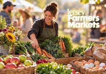 Jersey Farmers Markets at Le Tacheron Farm