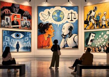 Intelligence Artificielle, Droits devant! | Editorial Cartoon Exhibition