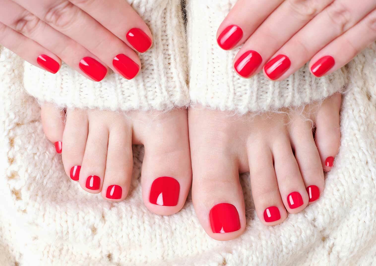 36% off Full Deluxe Pedicure or Gelish Manicure at Cheias de Charme