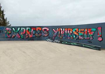Graffiti Art Community Mural