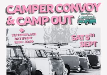 Camper Convoy & Campout + Watersplash Day Event