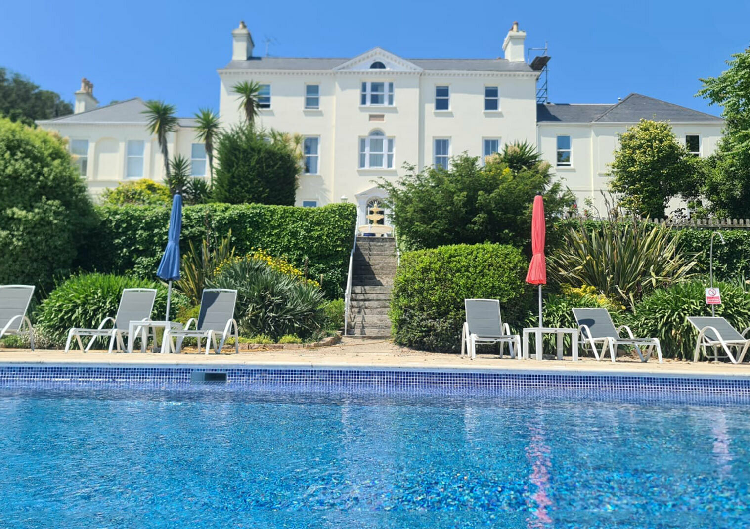 30% Off Overnight Break for Two People With Sparkling Entertainment at La Haule Manor Hotel