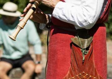 Medieval Musicians at Mont Orgueil