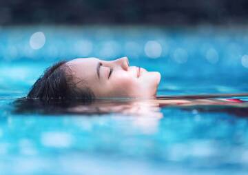 Quiet Swimming at Les Quennevais