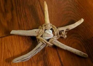 Driftwood models with Christine Witham