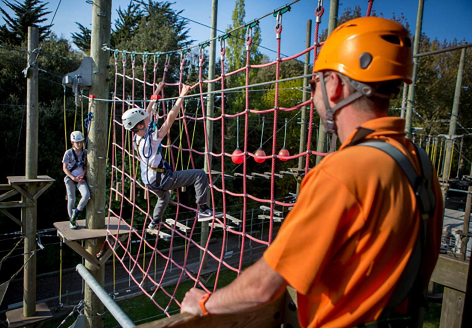 Aerial Trekking & Powerfan Drop Experience at Valley Adventure Centre!