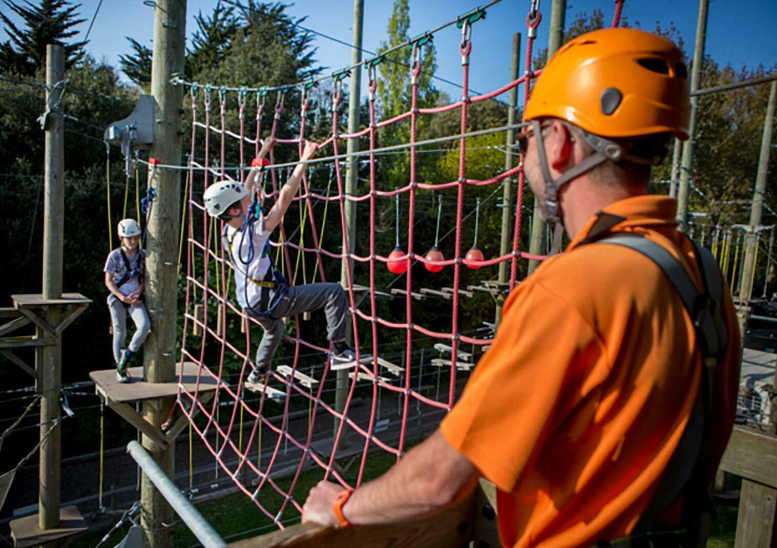 Aerial Trekking & Powerfan Drop Experience at Valley Adventure Centre!