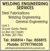 Welding Engineering Services