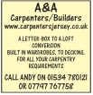 A & A Carpenters/Builders