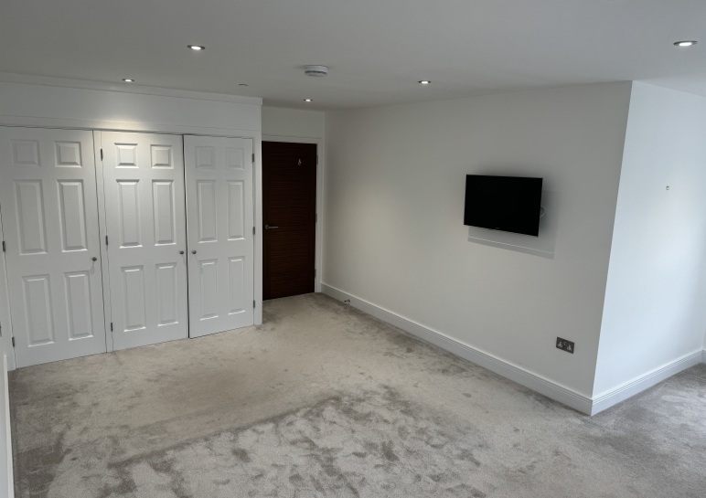 Spacious two bedroom apartment with parking and large private terrace