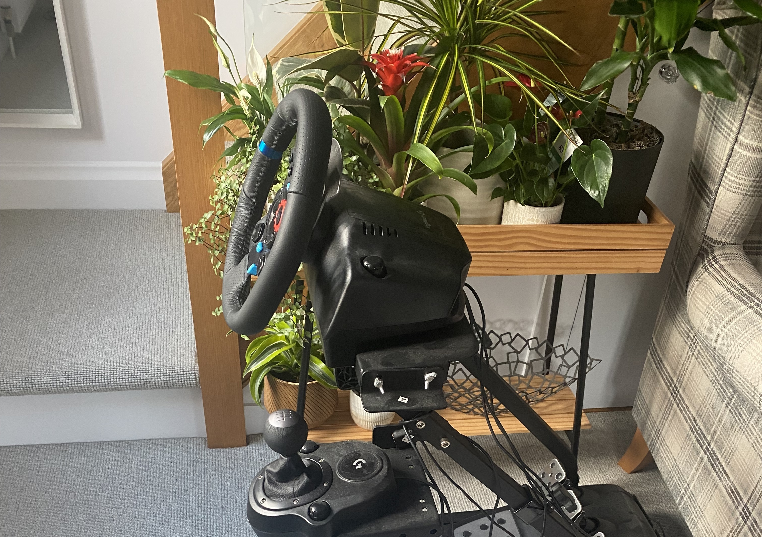 Logitech G29 Driving Force Wheel & Pedals & Stand Jersey Gaming